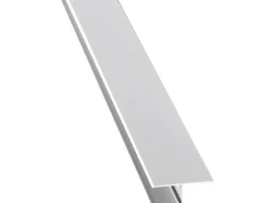 Alu-U-Profil 1,6 cm "Easy-Click" längs eloxiert 400 cm