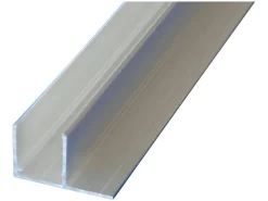 Alu-U-Profil 16 mm "Easy-click" quer 2,5 m