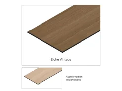 Amadeo Wandpaneel AkustikBoard Eiche Vintage 80 cm x 40 cm 3 Stück FSC®