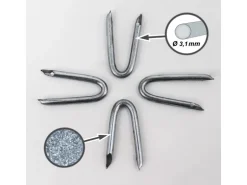 Aquagart 6 kg Krampen Drahtschlaufen Wildzaun Forstzaun Zaun