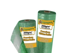 Aquagart 8m Gitterfolie Gartenfolie Gewächshausfolie Frühbeetfolie 2m Breit