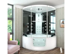 AquaVapore Dampfdusche Whirlpool Dusche Duschkabine K60-SW-EH 140x140cm