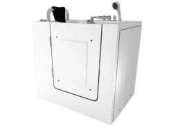 AquaVapore Sitzwanne Whirlpool Badewanne mit Tür S02WP-TH-A-L 78x100cm