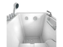 AquaVapore Sitzwanne Whirlpool Badewanne mit Tür S02WP-TH-A-L 78x100cm