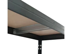 Ar Shelving Rivet Set 180 x 180 x 210 x 45 cm mit 4 HDF-Böden Anthrazit