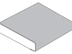 Arbeitsplatte Beton Weiß 60 cm x 2,9 cm Meterware