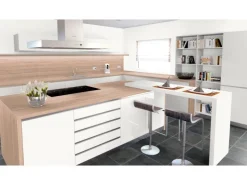 Arbeitsplatte Fjord Eiche Holznachbildung 60 cm x 3,9 cm Meterware