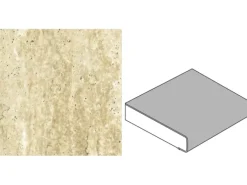 Arbeitsplatte Travertin Beige 60 cm x 3,9 cm Meterware