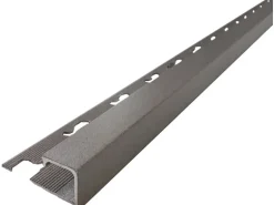 Arcansas Quadrat Profil Alu pulv. Zement 1 x 2,7 x 250 cm