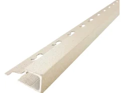 Arcansas Quadrat Profil Alu pulv. Beige 1,2 x 2,7 x 250 cm