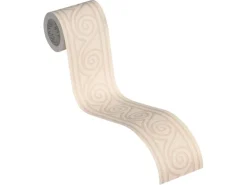 A.S. Création Borte selbstklebend Wellenmuster 5 m x 8 cm Beige-Creme