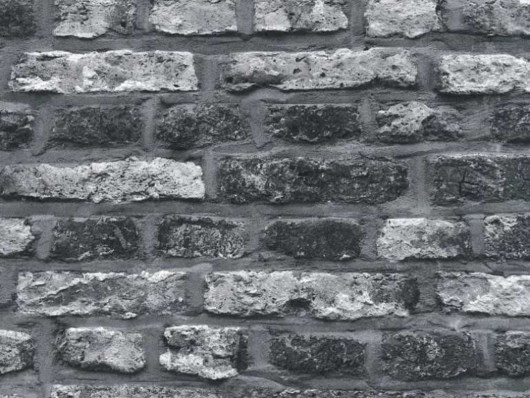 A.S. Création Vliestapete Il Decoro Stein Schwarz-Grau FSC®