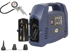 Atrox Mini-Kompressor Tragbar inkl. Zubehörset 9-tlg.