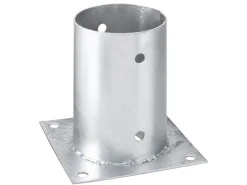 Aufschraubhülse für Rundhölzer Feuerverzinkt 101 mm x 150 mm x 150 mm