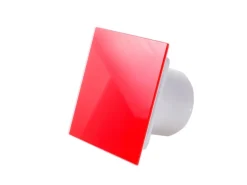 AWENTA Kleinraumventilator Wandventilator System Turbo Trax Rot 100