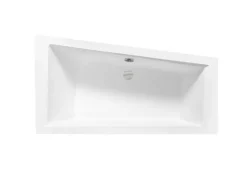 Bad Land Badewanne Eckwanne INTIMA 160x90 Rechts Ablauf Füße