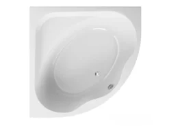 Bad Land Badewanne Eckwanne STANDARD 150x150 Mit AcrylSchürze Ablauf Füße