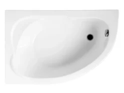 Bad Land Badewanne Eckwanne STANDARD 130x85 Links Mit Styroporverkleidung Ablauf Füße