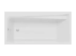 Bad Land Badewanne Rechteck ELZA 160x75 Ablauf Füße