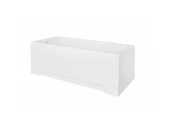 Bad Land Badewanne Rechteck OPTIMA 170x70 + AcrylSchürze + Kopfstütze KODI Ablauf Füße