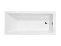 Bad Land Badewanne Rechteck MODERN SLIM 170x70 Ablauf Füße
