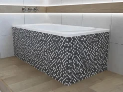 Bad Land Badewanne Rechteck GRACJA 150x70 Mit Wannenträger Ablauf Füße