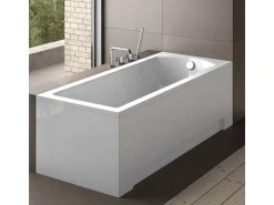 Bad Land Badewanne Rechteck MODERN 170x70 Mit AcrylSchürze Ablauf Füße