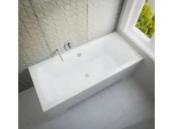 Bad Land Badewanne Rechteck INES 190x90 Ablauf Füße