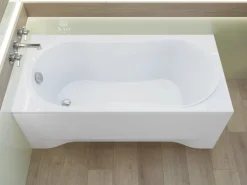 Bad Land Badewanne Rechteck GRACJA 180x80 Ablauf Füße