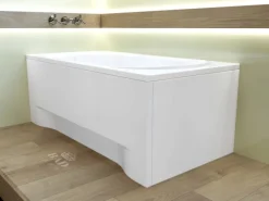 Bad Land Badewanne Rechteck GRACJA 180x80 Ablauf Füße