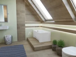 Bad Land Badewanne Rechteck GRACJA 180x80 Ablauf Füße