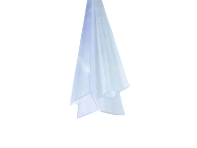 Bagnoxx Schleiflippendichtung Tür Unten mit Schlauch 1m für 8mm Glas