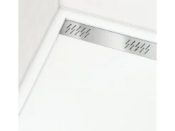 baliv Duschtasse DW-90.130 E Weiß inkl. Ablaufgitter 90 cm x 90 cm x 4 cm