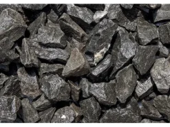 Basaltbruch Schwarz 25 - 50 mm 25 kg PE-Sack