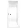 Basera® Badewanne Naxos Rechteckig 140 x 75 cm