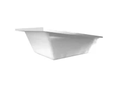 Basera® Badewanne Naxos Rechteckig 140 x 75 cm