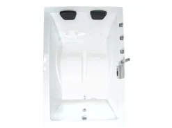 Basera® Badewanne XXL Wave 2 Personen 190 x 140 cm