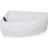Basera® Eck-Badewanne Formentera Links 160 x 90 cm
