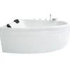 Basera® Eck-Badewanne Guam Links 2 Personen 180 x 130 cm