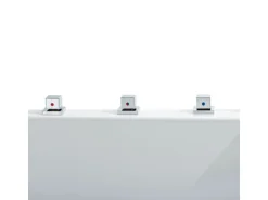 Basera® Indoor Eck-Whirlpool Badewanne Malai Premium 150 x 150 cm