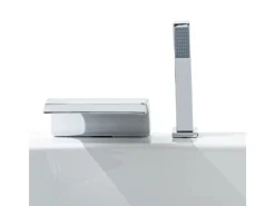 Basera® Indoor Eck-Whirlpool Badewanne Malai Premium 150 x 150 cm