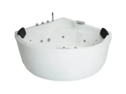 Basera® Indoor Eck-Whirlpool Badewanne Nendo Premium 149 x 149 cm