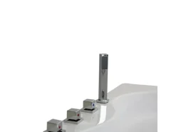 Basera® Indoor Eck-Whirlpool Badewanne Nendo Premium 149 x 149 cm