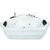 Basera® Indoor Eck-Whirlpool Badewanne Capri Premium 145 x 145 cm