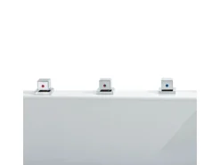 Basera® Indoor Eck-Whirlpool Badewanne Capri Premium 145 x 145 cm