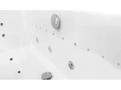 Basera® Indoor Eck-Whirlpool Badewanne Maui Premium 130 x 130 cm