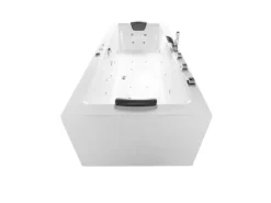 Basera® Indoor Whirlpool Badewanne Naxos Classic 190 x 90 cm
