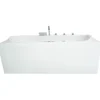 Basera® Indoor Whirlpool Badewanne Palau Classic 180 x 80 cm