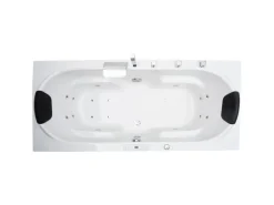 Basera® Indoor Whirlpool Badewanne Palau Classic 180 x 80 cm