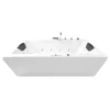 Basera® Indoor Whirlpool Badewanne Naxos Premium 200 x 90 cm